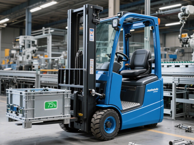 Elektrisk gaffeltrucklader